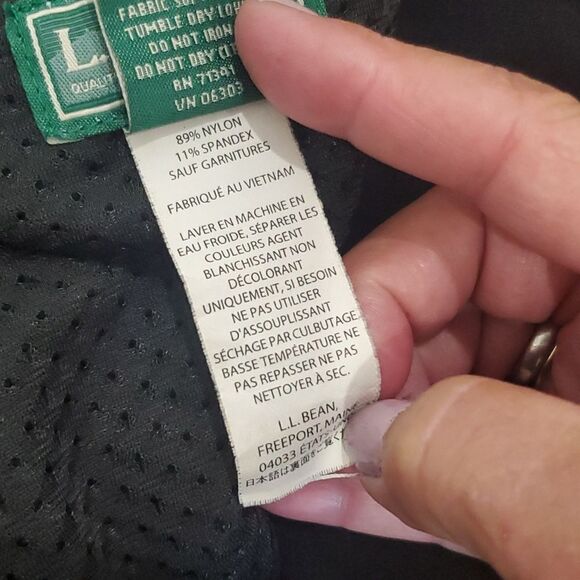 LL Bean  Mens Waterproof Black SnowBoard Pants, Size Large - Picture 5 of 8